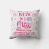 誕生スタットゾウ虹ボーホクルーに新しい クッション (裏面)