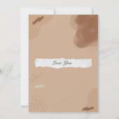 誕生デイ招待状カード 招待状 (裏面)