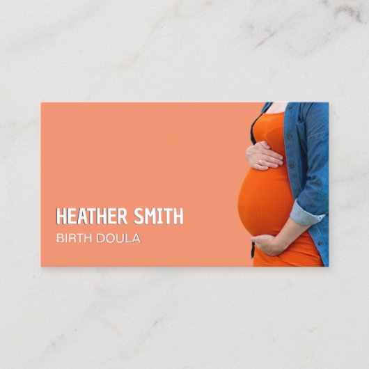 誕生ドゥラ 名刺 (正面)