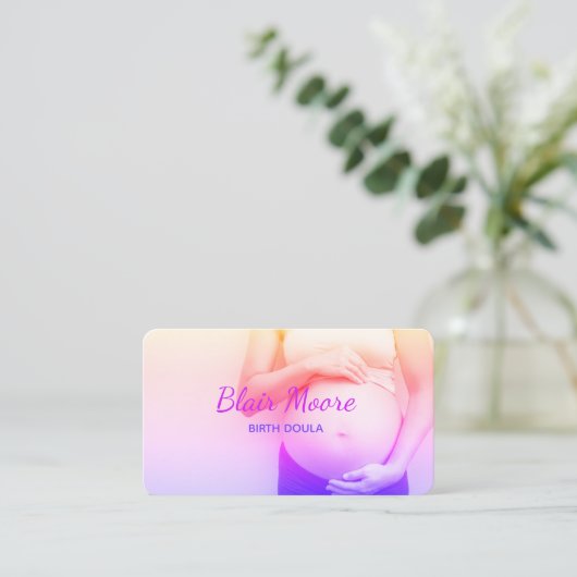 誕生ドゥラ 名刺 (スタンド正面)