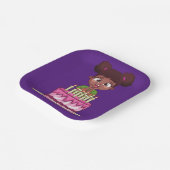 誕生パーティー(アフリカ系アメリカ人)  ペーパープレート (傾斜あり)