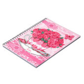 誕生フラワーアンドジェムジャーンレース ノートブック (左側)
