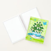 誕生フラワーアンドジェムデバースレージ ノートブック (内部)