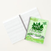 誕生フラワーアンドジェムメイレースレージ ノートブック (内部)