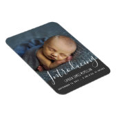 誕生モダン発表フォトマグネット マグネット (右側)