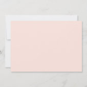 誕生モダン発表3枚フォトコラージカード 招待状 (裏面)