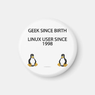 誕生以来のギーク。 1998.以来のLinuxのユーザー マグネット