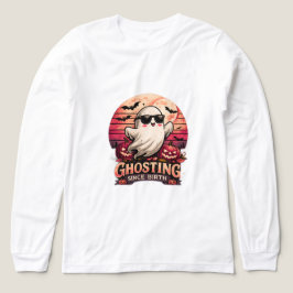 誕生以来のゲスト Funny Halloween Ghost グラフィック トライブレンドTシャツ