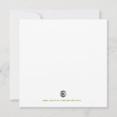 誕生会に玉を付けること 招待状 (裏面)