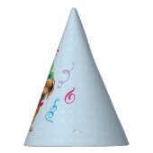 誕生会のダックスフント パーティーハット (右)