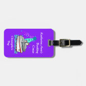 誕生会の帽子の巡航 ラゲッジタグ (正面横)