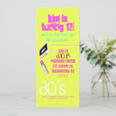 誕生会の招待|の80年代のテーマII |her 招待状 (スタンド正面)