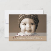 誕生会の招待|回転1! 招待状 (正面)