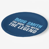 誕生会の紙皿 ペーパープレート (アングル)