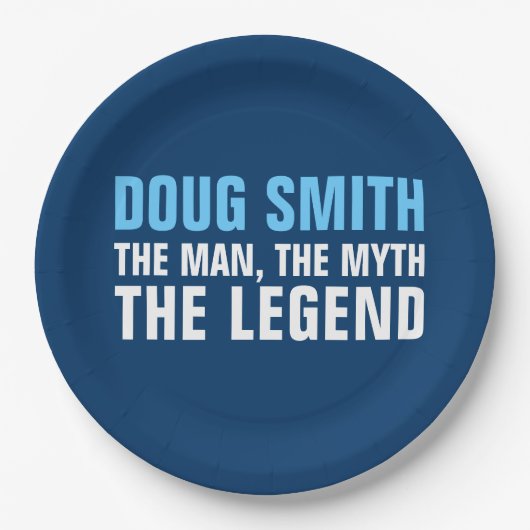 誕生会の紙皿 ペーパープレート (正面)