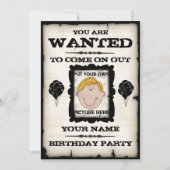 誕生会は招待状がほしいと思いました 招待状 (正面)