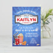 誕生会上の映画夜睡眠 招待状 (スタンド正面)