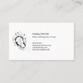 誕生及び産後助産婦授乳 名刺 (裏面)