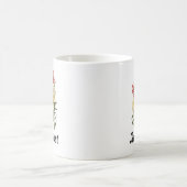 誕生威厳があるフラワーマグ、誕生日フラワーマグ コーヒーマグカップ (中央)