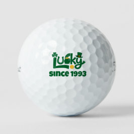 誕生年からラッキー ゴルフボール