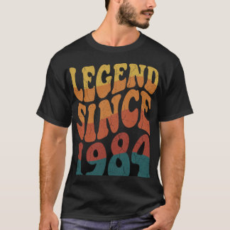 誕生年のレトロビンテージ伝説Tシャツ Tシャツ