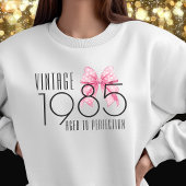 誕生年のヴィンテージが彼女のための完璧な贈り物に スウェットシャツ