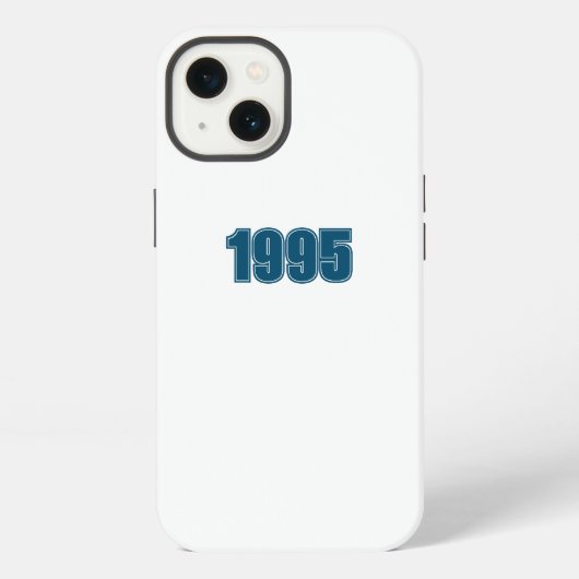 誕生年のiPhoneケース iPhoneケース (裏面)