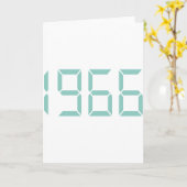 誕生年 – 1966 -誕生日 カード (黄色い花)