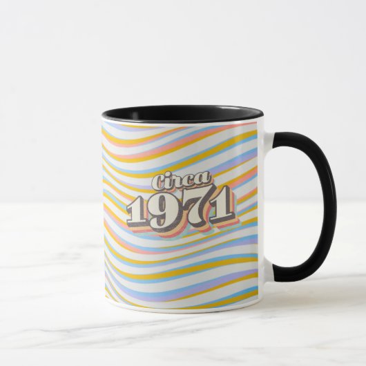 誕生年 - 1971年頃 マグカップ (右)