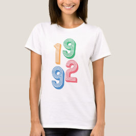 誕生年 – 1992 - 30th Birthday T-Shirt Tシャツ