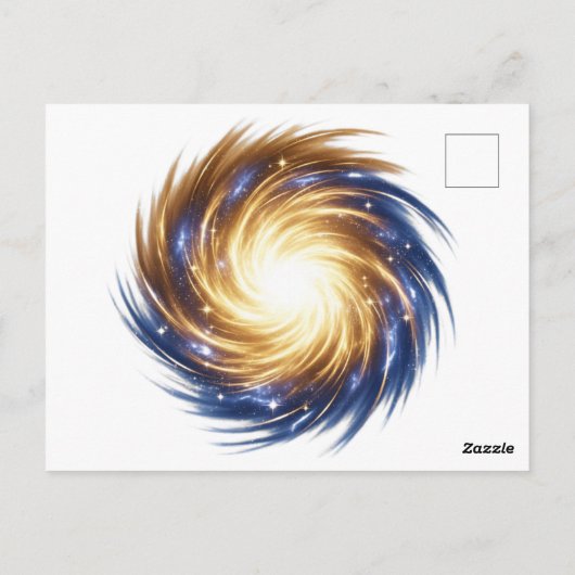 誕生日あいさつカーユニークド&ギフトパーソナライズされたアイディア ポストカード (裏面)