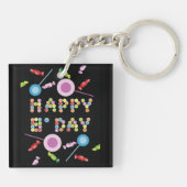 誕生日あいさつキャンドル キーホルダー (裏面)