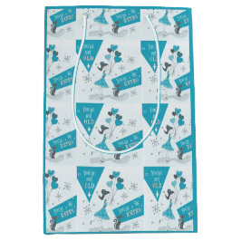 誕生日あなたは未古レトロ ミディアムペーパーバッグ