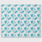 誕生日あなたは未古レトロ ラッピングペーパー (フラット)