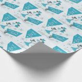 誕生日あなたは未古レトロ ラッピングペーパー (角)