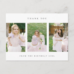 誕生日ありがとう写真ポストカード ポストカード