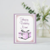 誕生日あり ポストカード (スタンド正面)