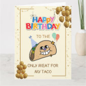 誕生日いけなカードおもしろいBday Card for Him カード (正面)