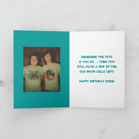 誕生日おい！ カード (内部)