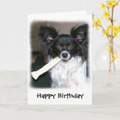 誕生日おめでとうにシガーがあります カード (黄色い花)