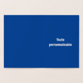 誕生日おめでとうのホログラム誕生日カード 箔カード (内部)