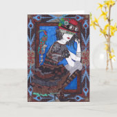 誕生日おめでとうカード- SF 09 カード (黄色い花)