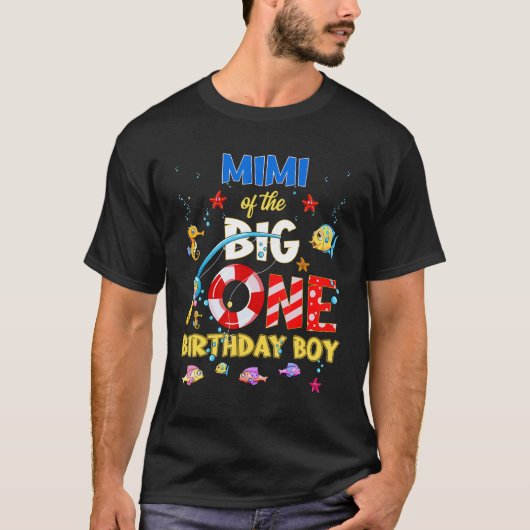 誕生日おめでとうボーイのミミ一歳の誕生日を祝おう Tシャツ (正面)
