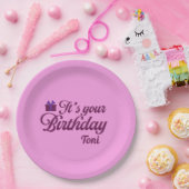誕生日おめでとう紙皿 ペーパープレート (パーティー)