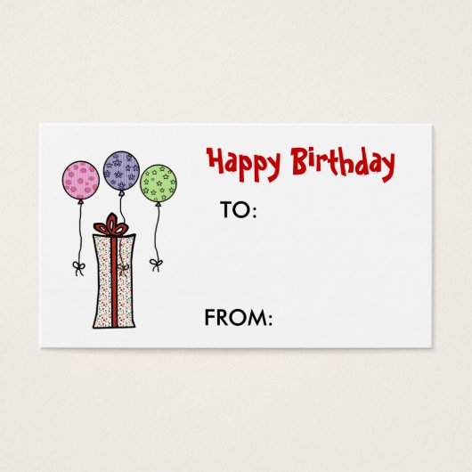 誕生日おめでとう (正面)