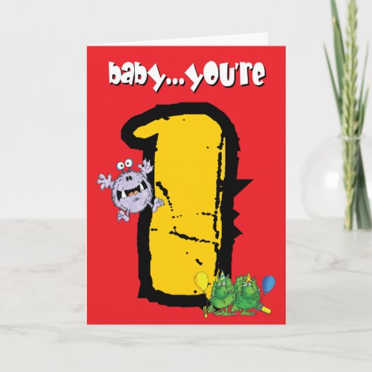 誕生日おめでとう カード (正面)