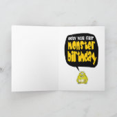 誕生日おめでとう カード (内部)