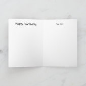 誕生日おめでとう！ カード (内部)