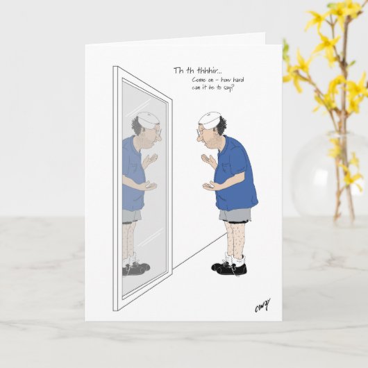 誕生日おめでとう カード (黄色い花)