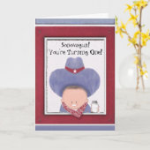 誕生日おめでとう カード (黄色い花)